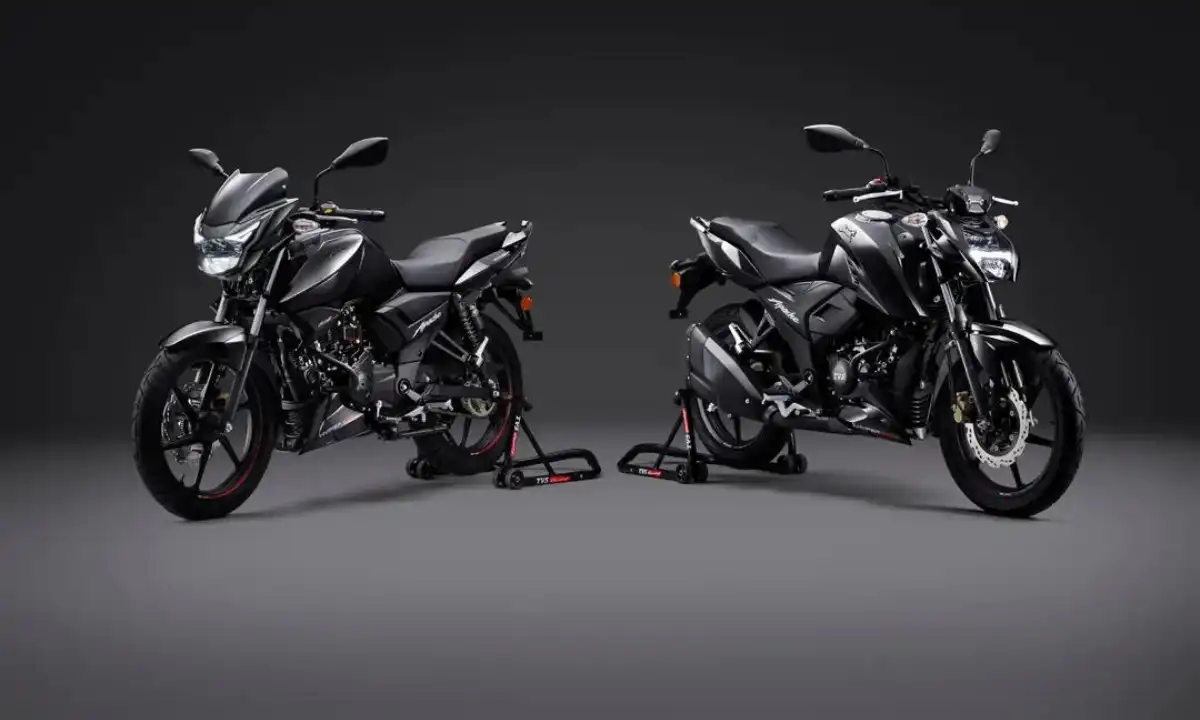 TVS Apache Black Dark Edition