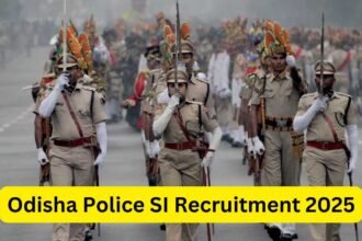 Odisha Police SI Recruitment 2025