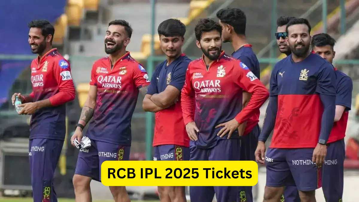RCB IPL 2025 Tickets